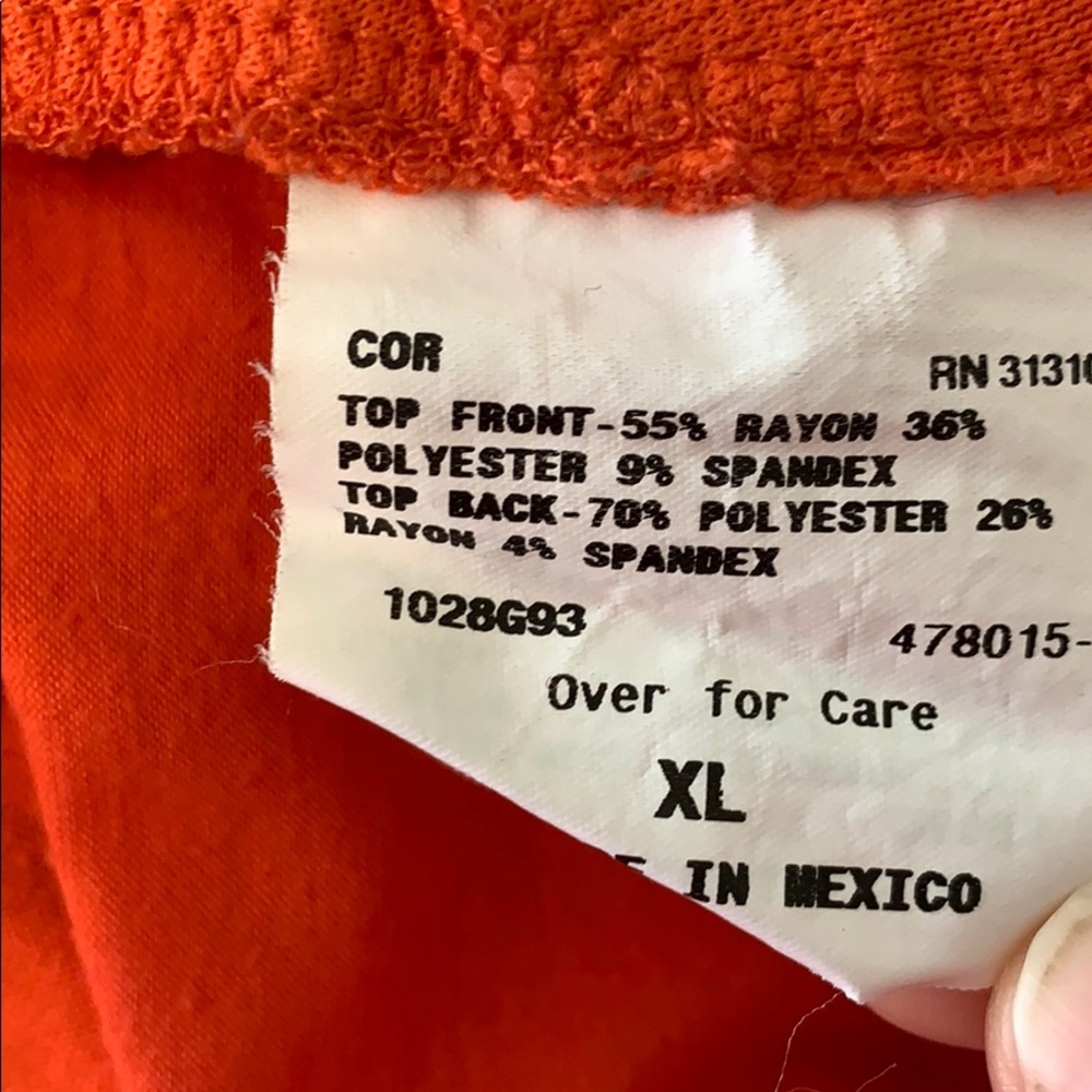 Orange Banded Tee - Picture 4 of 4